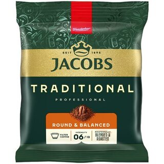 Jacobs Kaffee Traditional, gemahlen, 90 x 55g (4,95kg)