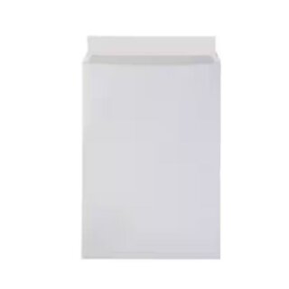 Mayer Versandtaschen, Abziehstreifen, B4, mit Fenster, 120g, wei�, 50 St�ck