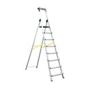 Wonday Leiter 8 Stufen Aluminium