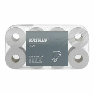 Katrin Plus Toilettenpapier 105830  250 Blatt  3-lagig  64 Rollen