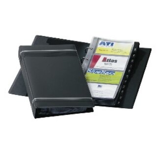 Visitenkartenringbuch Durable 2385, Visifix, für 280...