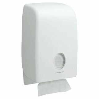 Falthandtuchspender Aquarius 6945, fr Interfold Handtuch, wei