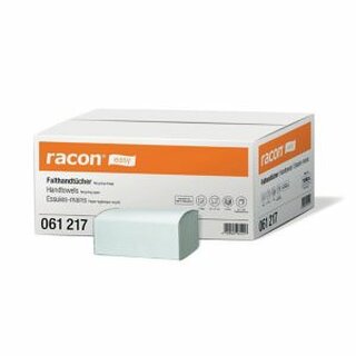 Racon Falthandtcher 61217, 25x31cm, 1-lagig, C-Falz, recycling grau, 3744 Stck