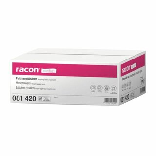 Falthandtücher Racon comfort 81420, 24x23cm, ZZ-Falz,...