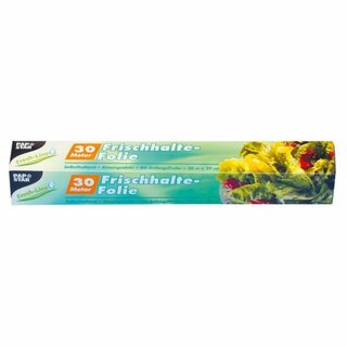 Frischhaltefolie Papstar 14110, LDPE, 29 cm x 30 m, 11 my, transparent