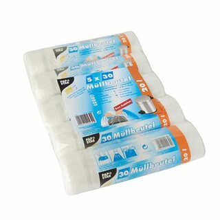Müllbeutel Papstar 12439, zum Zuziehen, 20 l, 55 x 48 cm,...