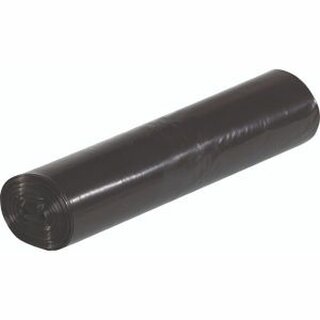 Mllsack stark, LDPE, 0,07 mm, 120 l, 700 x 1.100 mm, schwarz, 25 Stck