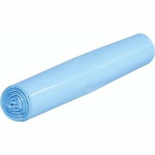 Mllsack, LDPE, 0,095 mm, 120 l, 700 x 1.100 mm, blau, 25 Stck