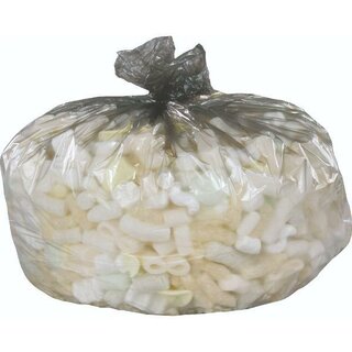 Müllsack stark, HDPE, 0,008 mm, 30 l, 500 x 600 mm, grau,...