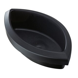 Abfalleinsatz, Kunststoff, ohne Deckel, 1 l, schwarz