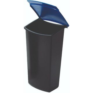 Abfalleinsatz MONDO, Kst., Klappdeckel, 3l, blau