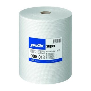Wischtuch super, Airlaid, 1lg., Rolle, 500Tü., 40x38cm,...