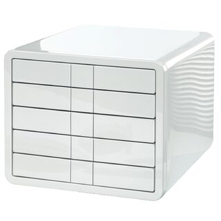 Schubladenbox HAN 1551 I-box, 5 Schubladen, weiß
