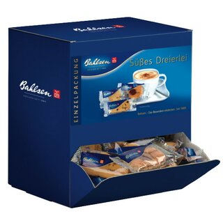 Gebck Bahlsen 41560 Ses Dreierlei, Hit Mini, Deloba, Chokini, 150 Packungen