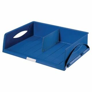 Briefkorb Sorty Jumbo, PS, A3 quer, 490 x 385 x 125 mm, blau