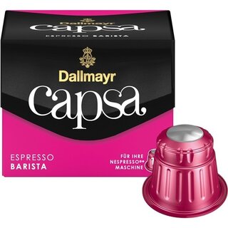 Capsa Kapseln Espresso Barista, pink, 10 Stück