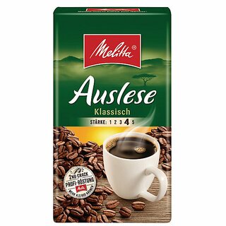 Kaffee Melitta Auslese, gemahlen, 500g