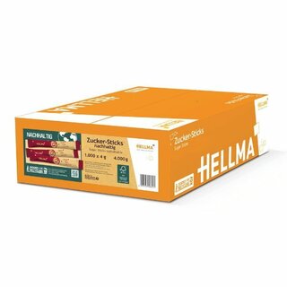 Zuckersticks Hellma 60000080 Hellma , Inhalt pro Stick: 4g, 1000 Stck