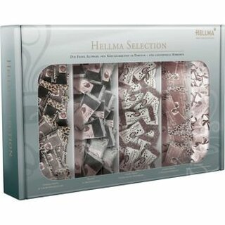 Schokopralinen Hellma 60114575 Selection-Box, 5 Sorten a 40 Stck, 200 Stck