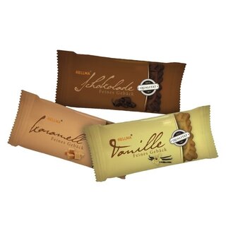 Hellma Gebäck 70101544, 3er Mix, einzeln verpackt, 200 Stück