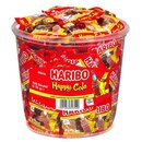 Haribo Fruchtgummi Happy-Cola Minis, Klarsichtdose mit...