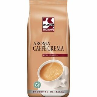 Kaffee Splendid Caffe Crema, ungemahlen, 1000g
