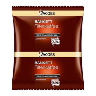 Kaffee Jacobs Bankett, gemahlen, 80 x 60g-Beutel