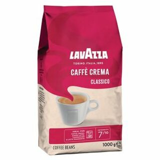 Kaffee Lavazza 899343 Caffe Crema Classico, ungemahlen, 1000g