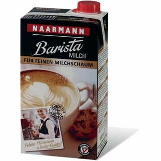Barista Milch Naarmann 2280551, 1,5%, 1 Liter, 12 Stück