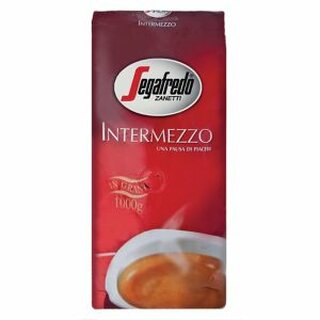 Espresso Segafredo 763741 Intermezzo, rassig mit sanften Crema , 1000g