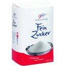 Zucker, fein, gemahlen, Papierbeutel