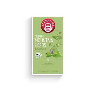 Teekanne Bio Tee Premium Mountain Herbs, 20 Stück