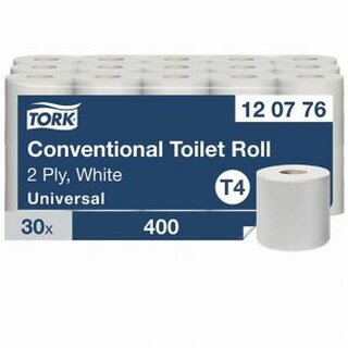 Toilettenpapier Tork 120776 Universal, 2-lagig, wei, 30 Stck