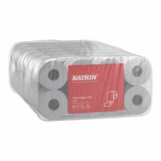 Toilettenpapier Katrin 104872, 3-lagig, 250 Blatt, weiß, 48 Stück