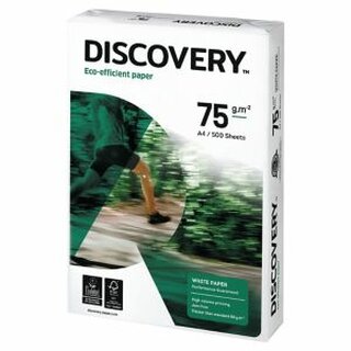 Discovery Multifunktionspapier, A4, 75g/qm, hochwei, 500 Blatt