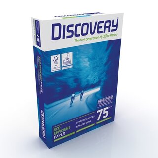 Discovery Multifunktionspapier, A4, 75g/qm, hochweiß, 500...