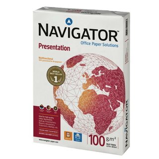 Kopierpapier Navigator Presentation, A4, 100g, wei, 500 Blatt