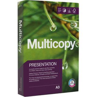 Multifunktionspapier Presentation, A3, 120 g/m, ECF, wei