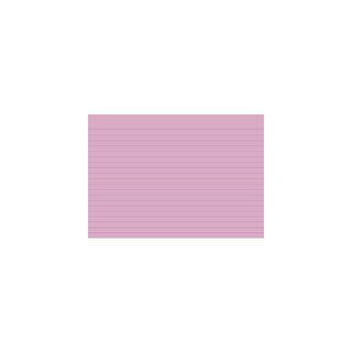 Karteikarten Exacompta, A5 liniert, 205g, rosa, 100 Stück