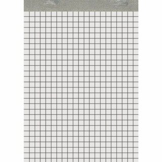 Notizblock Herlitz 100050291, kariert, A5, 60 g/qm, RC, 50 Blatt