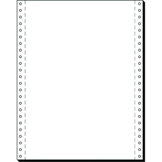 Tabellierpapier, LP, 240x304,8mm, 1f., 60g/m², blanko, weiß