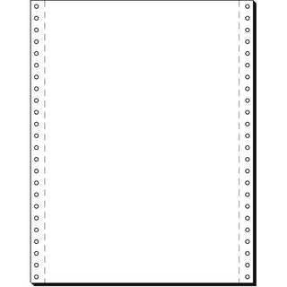 Tabellierpapier, LP, 240x304,8mm, 1f., 60g/m², blanko, weiß