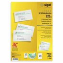 Visitenkarten Sigel 3C LP795, 85 x 55mm, 225g, wei,...