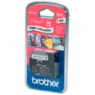 Schriftband Brother MK231, Breite: 12mm, schwarz auf weiß