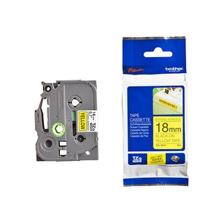 Schriftband Brother TZE-S641, Breite: 18mm, laminiert,...