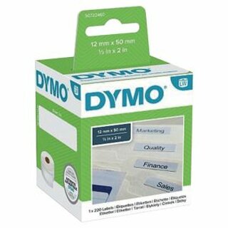 Ordner-Etiketten-Rolle Dymo LabelWriter, 59 x 190mm (LxB), wei, 110 Stck