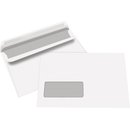 Briefumschlag, m.Fe., sk, C6, 162x114mm, 80g/m², hf, weiß