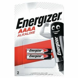 Batterie Energizer 624625, Mini, AAAA, 1,5 Volt, Ultra+, 2 Stck
