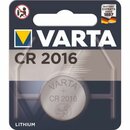 Batterie Varta 6016101401, Knopfzelle, CR2016, 3 Volt,...
