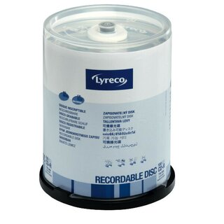 CD-R Lyreco 700MB, 80Min, 52x, Spindel mit 100 Stck